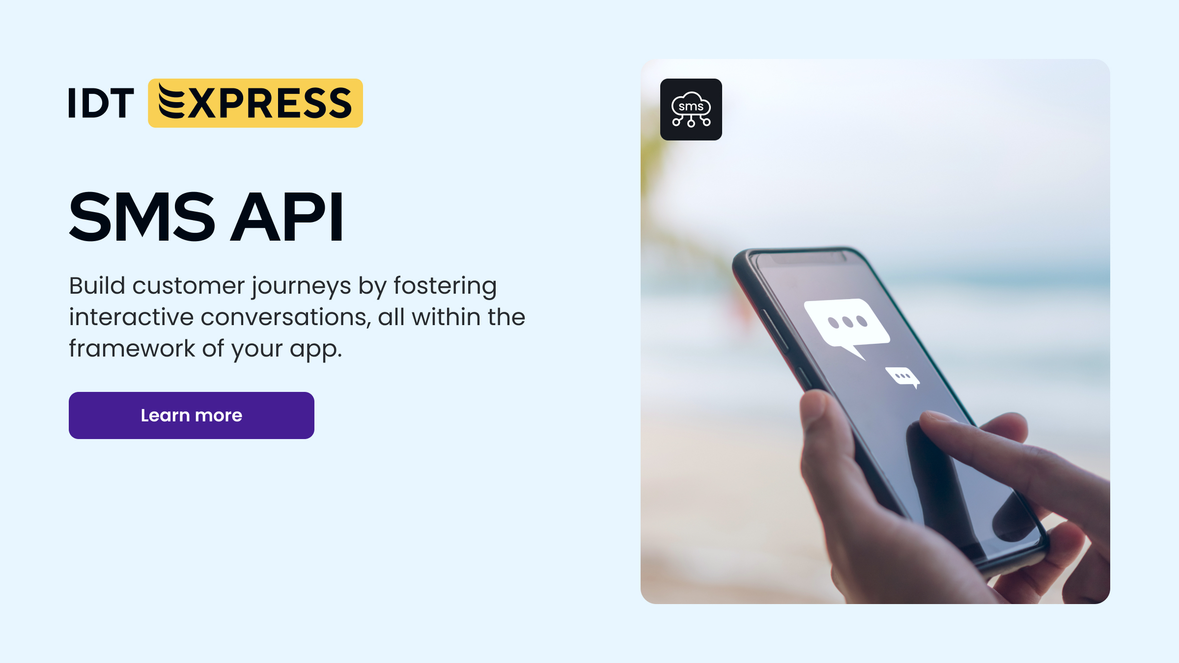 SMS API — IDT Express